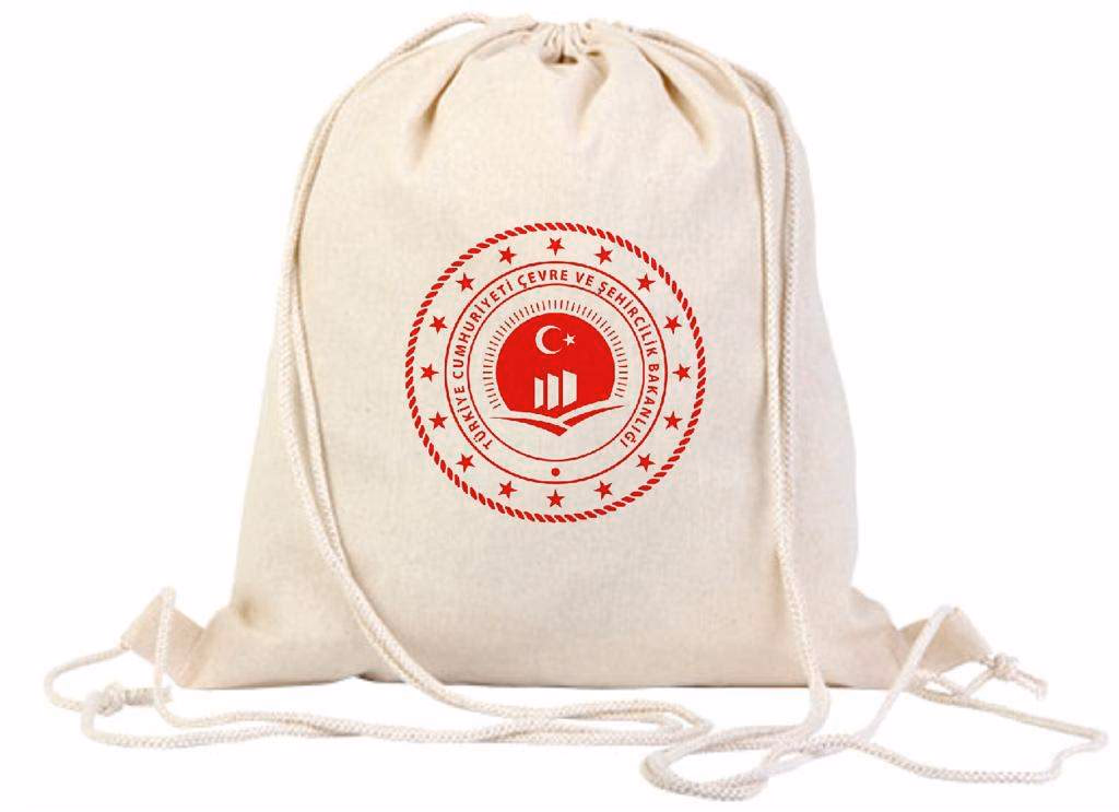 Cord Drawstring Cloth Bag - Büzgülü Sırt Çantaları