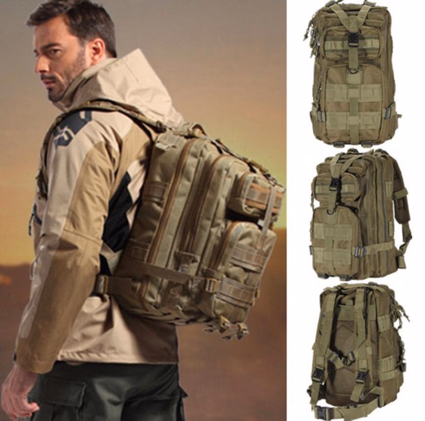 MOLLE Taktik Sırt Çantası 2