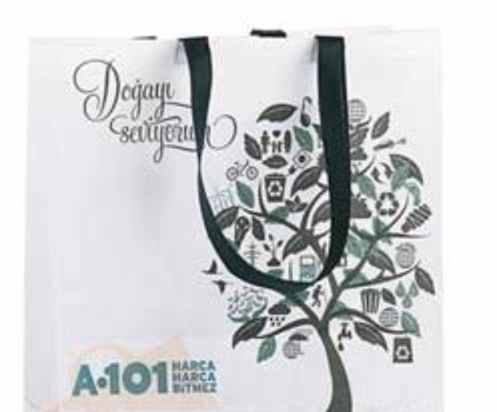 Cotton Shopping Bag - Ham Bez Çantalar