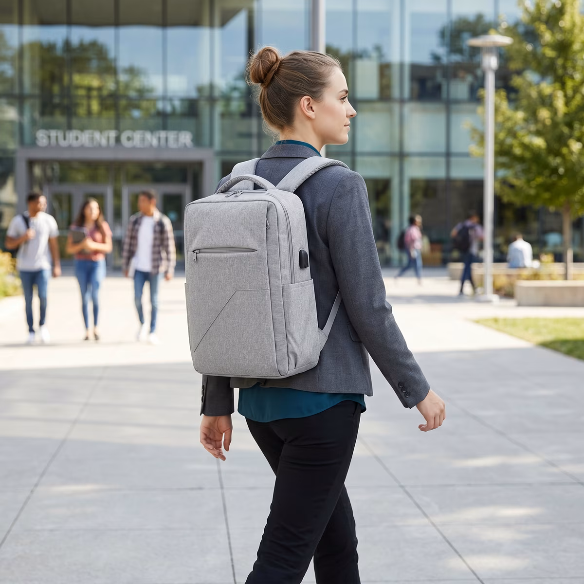Powerbank Cepli Laptop Sırt Çantası 4