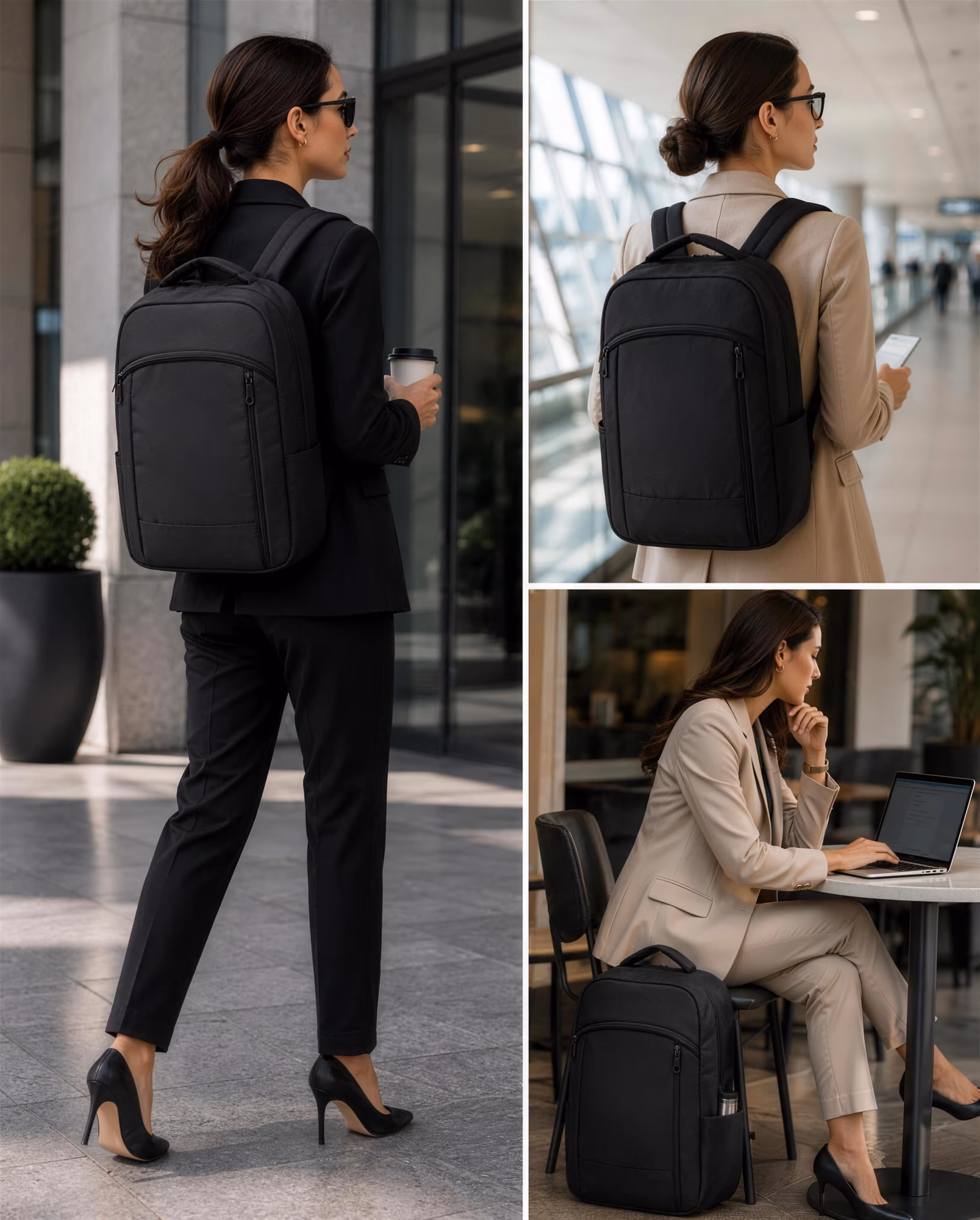 Pen-Holder Promotional Backpack 3