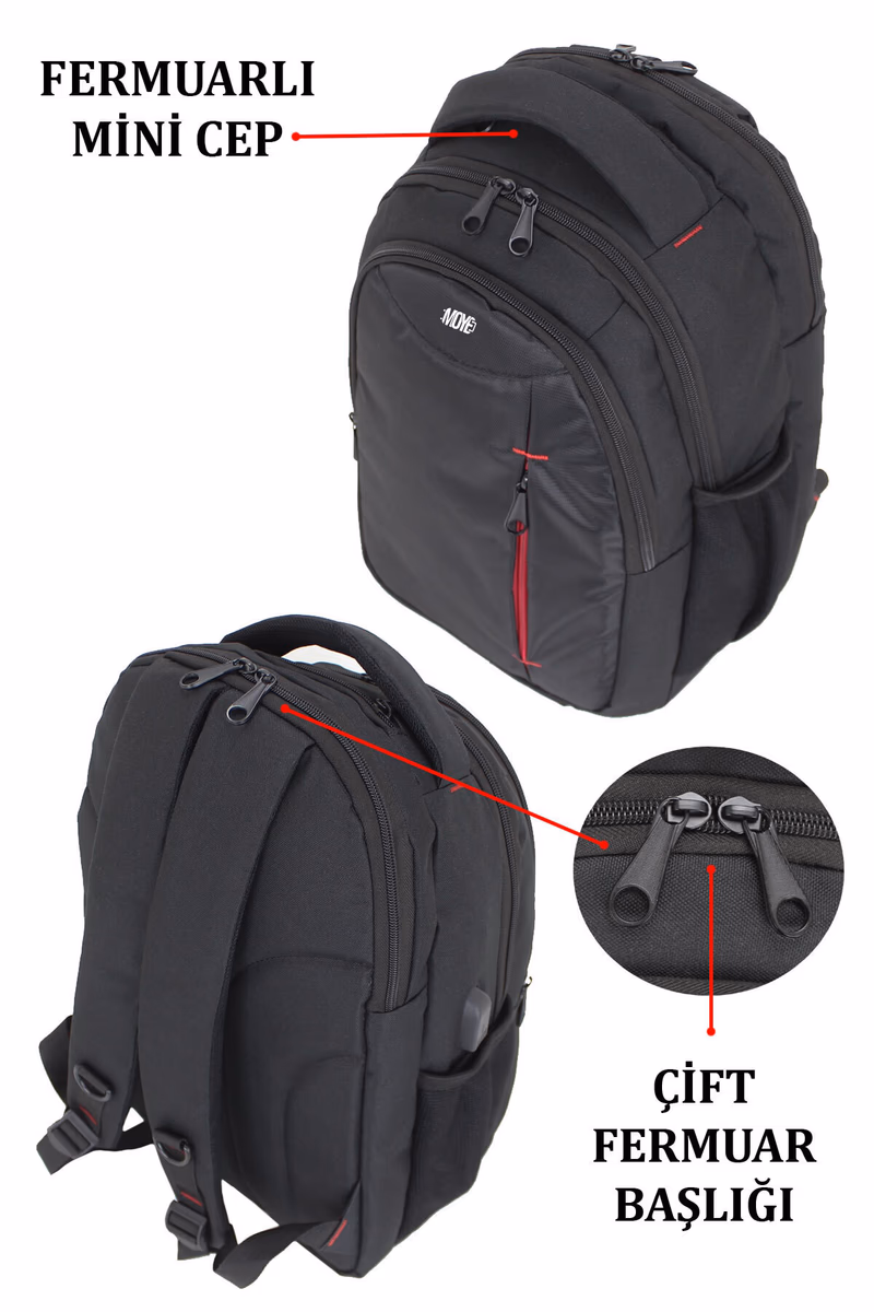 Laptop-Compartment Backpack 6