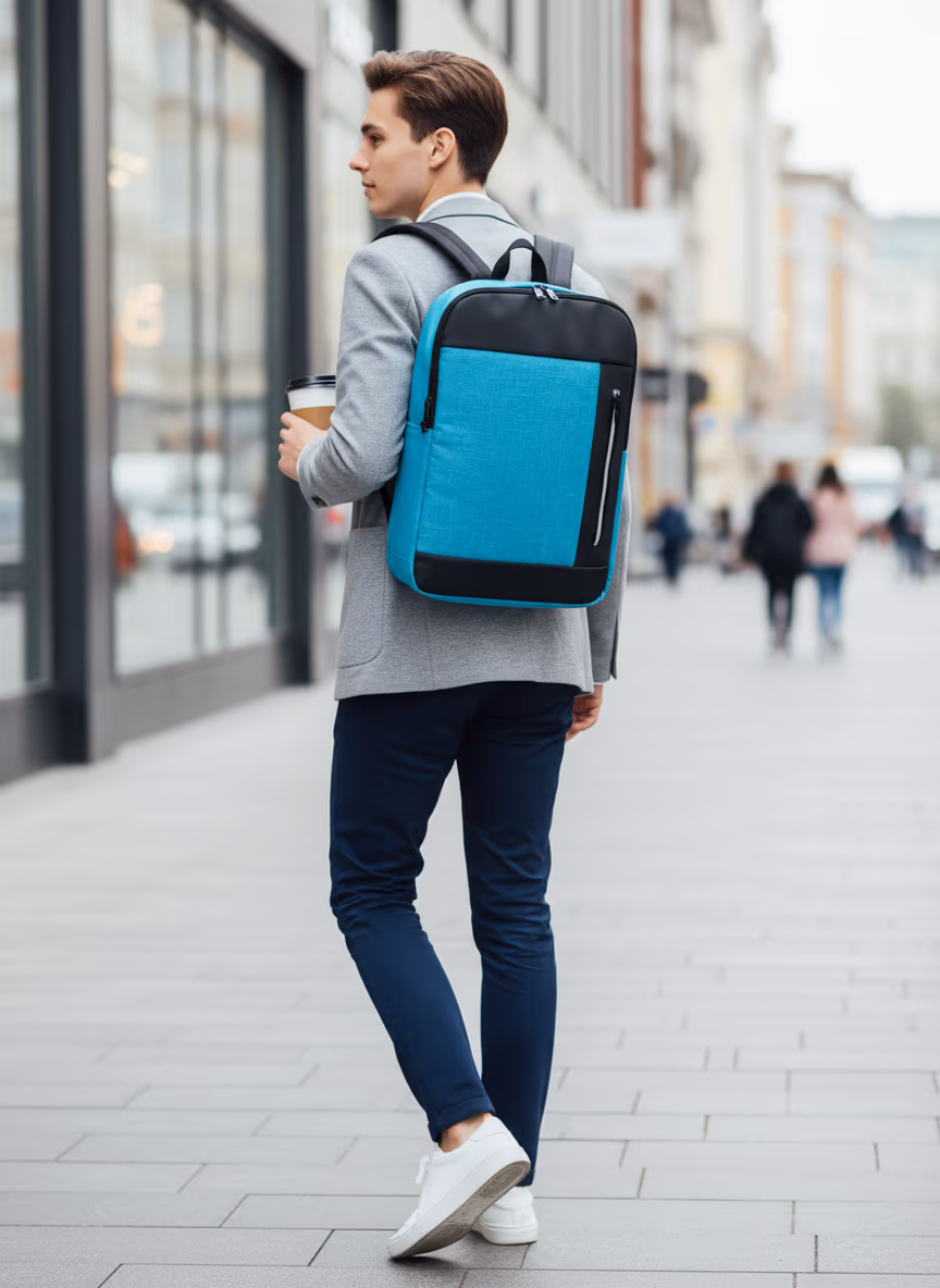 Laptop Bölmeli Günlük Sırt Çantası 3
