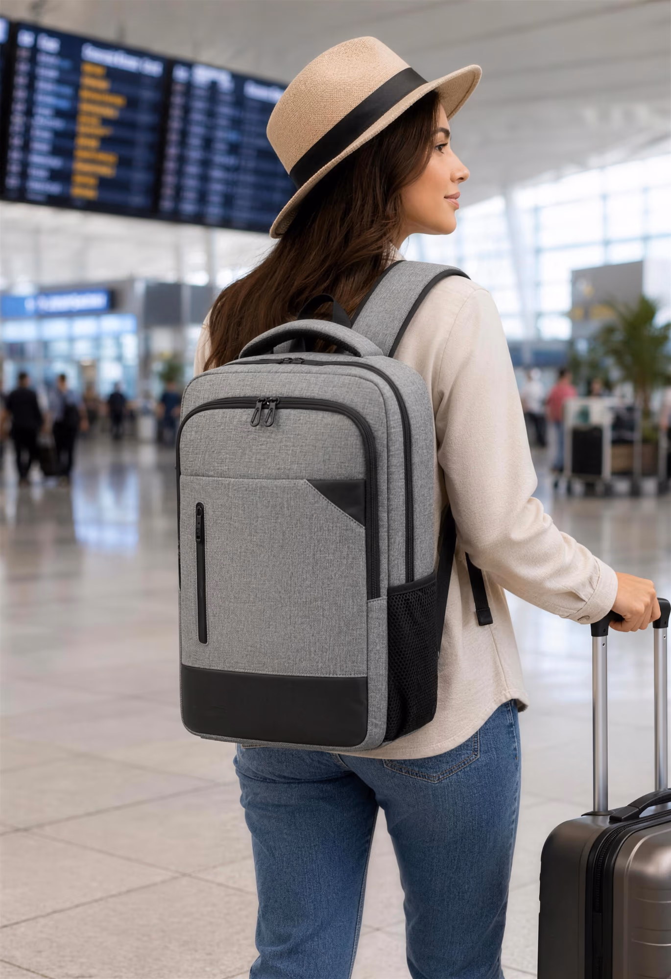 USB-Charging Travel Laptop Backpack 2
