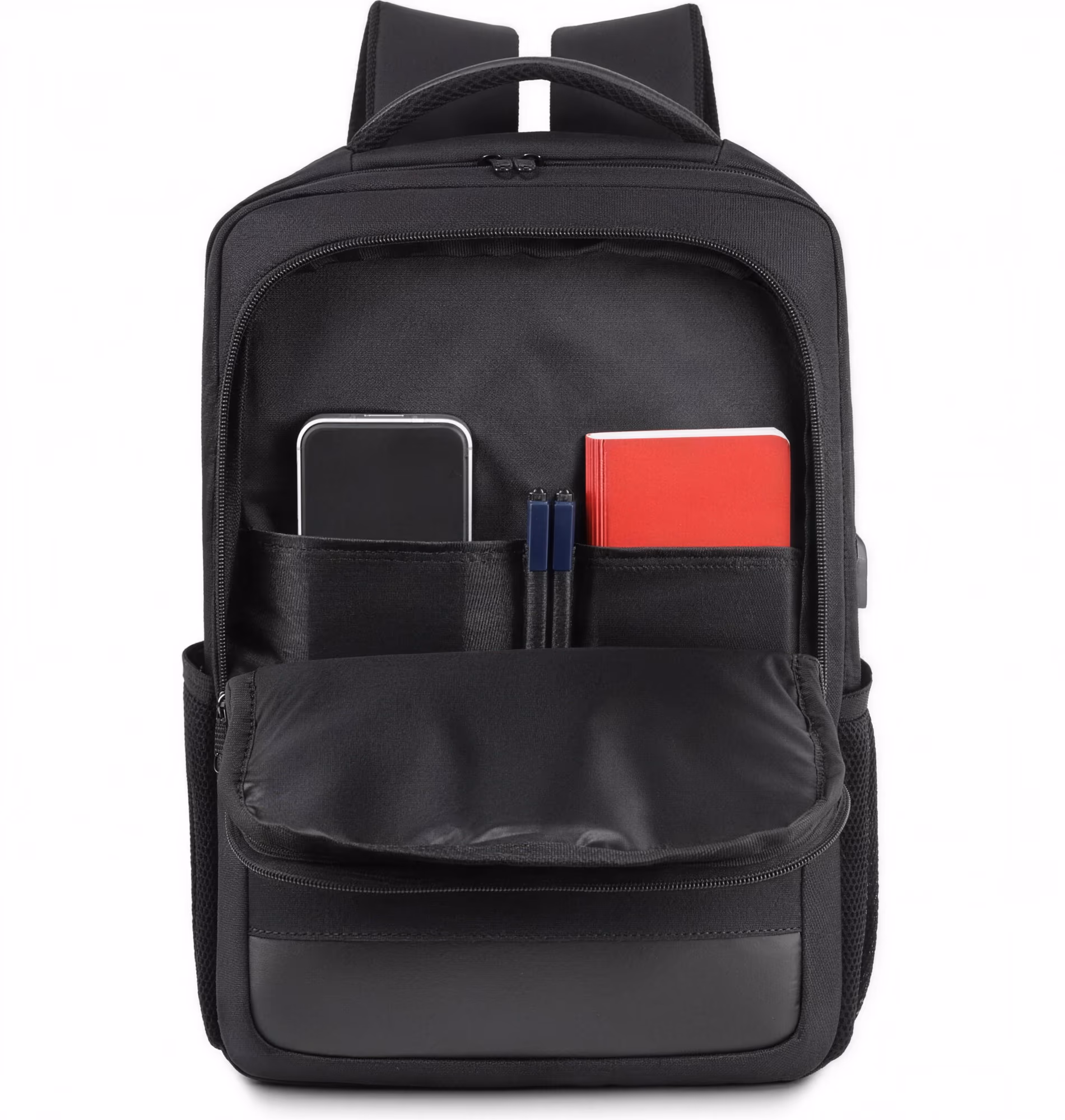 USB Girişli Seyahat Laptop Sırt Çantası 6