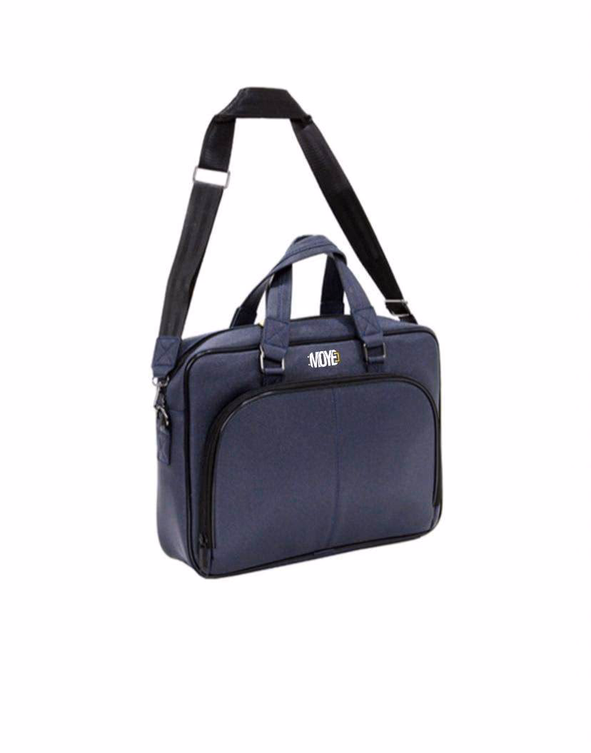 Magnetic-Flap Briefcase - Suni Deri Evrak Çantaları