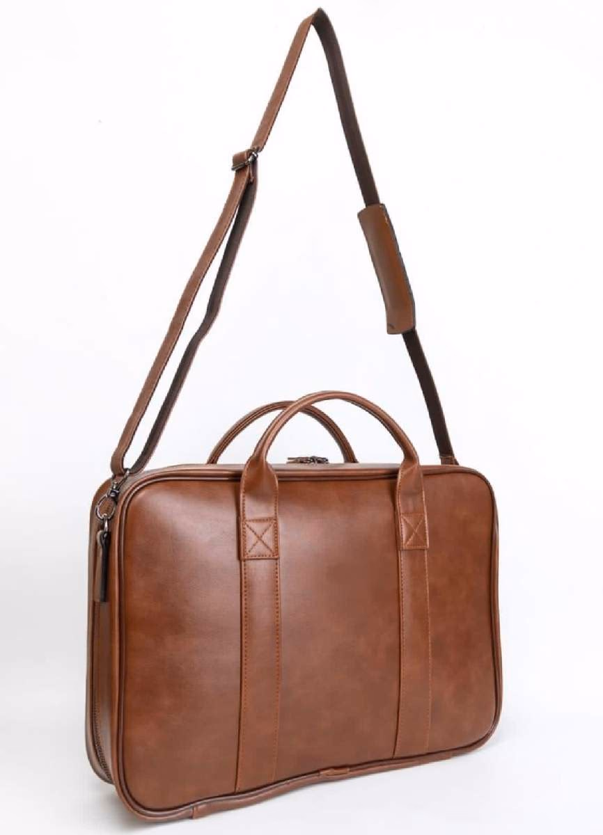 Organizer Briefcase - Suni Deri Evrak Çantaları